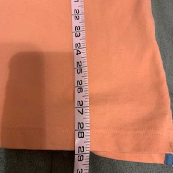 ST Branded Salmon/Peach Polo with elephant logo - Picture 6 of 7